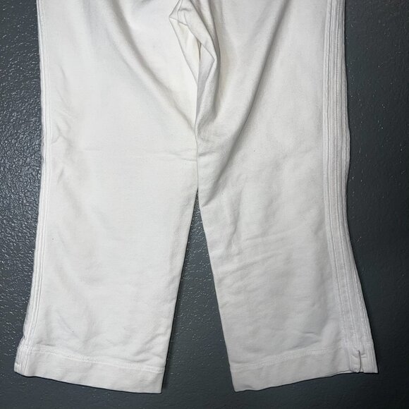 Girls White Pull-On Pants Size 8 Express Soft Stretch Lounge - Picture 2 of 6